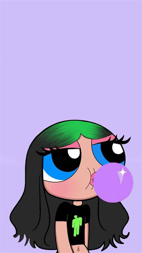 billie eilish powerpuff girl.